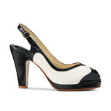 PRE-ORDER Stella Slingback Spectators (Navy/Ivory)