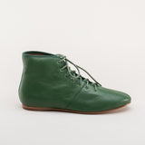 Emma Regency Leather Boots (Green)