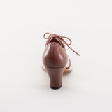 Evelyn Retro Oxfords (Tan/Brown)