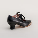 Gibson Edwardian Leather Shoes (Black)